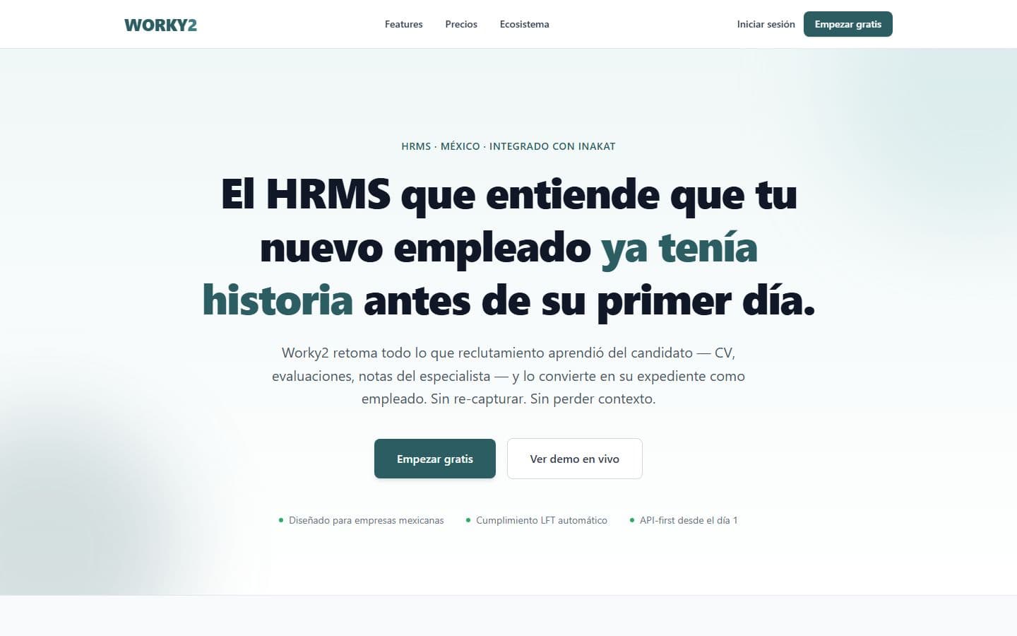 Worky — HR Platform